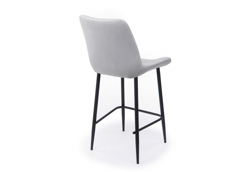 Барный стул, Седа светло-серый (zd 960) / черный