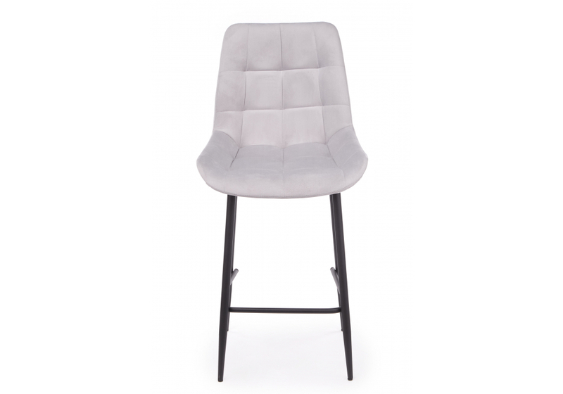 Барный стул, Челси светло-серый (zd 960) / черный