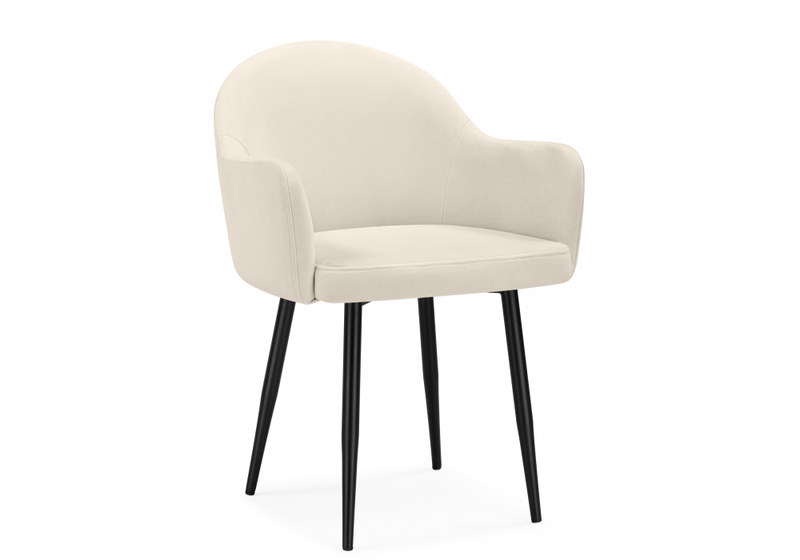 Стул на металлокаркасе, Морено marseille 2 / черный