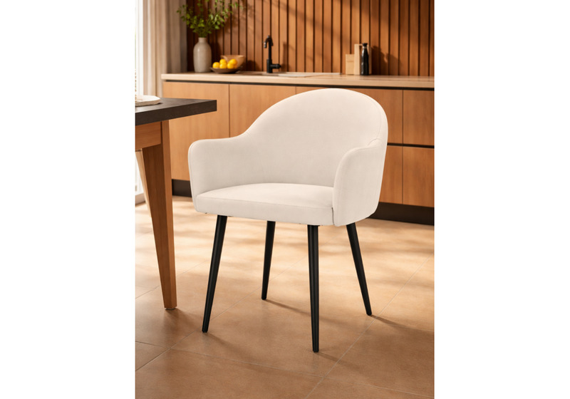 Стул на металлокаркасе, Морено marseille 2 / черный