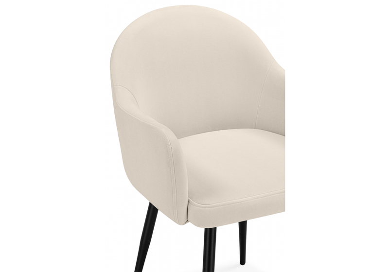 Стул на металлокаркасе, Морено marseille 2 / черный