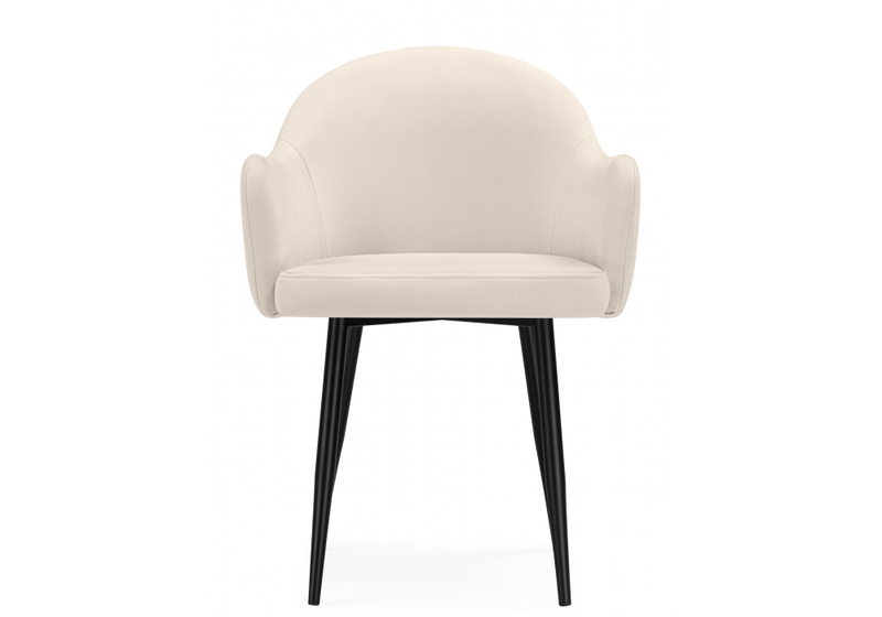 Стул на металлокаркасе, Морено marseille 2 / черный