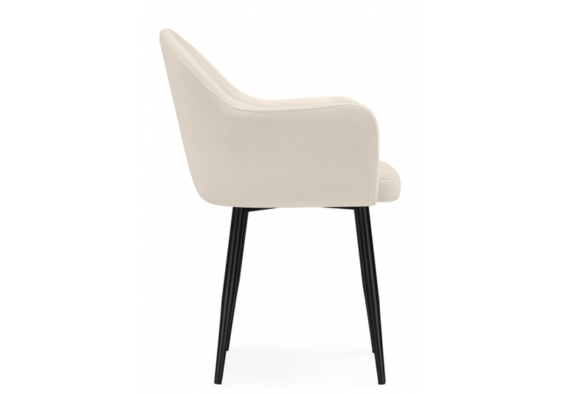 Стул на металлокаркасе, Морено marseille 2 / черный