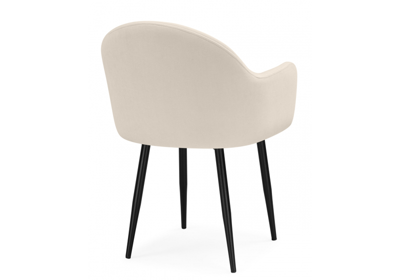 Стул на металлокаркасе, Морено marseille 2 / черный