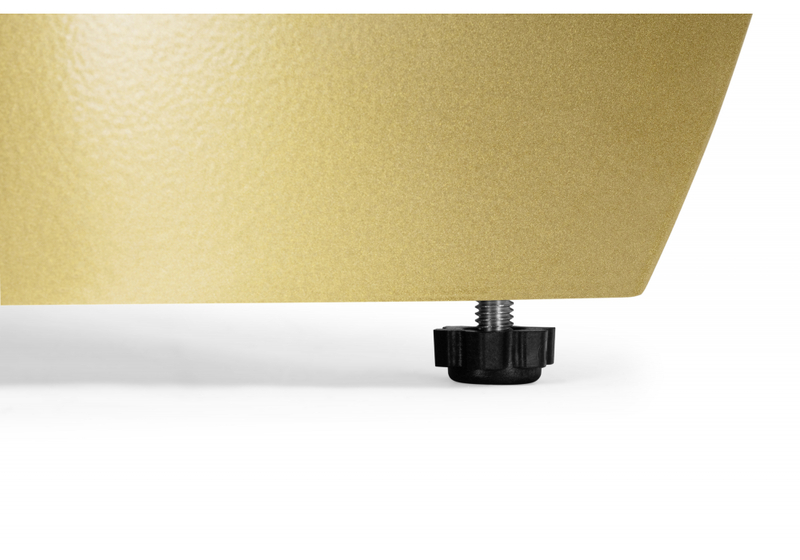 Керамический стол, Готланд 160(220)x90 бежевый (fnz9206037) / золото