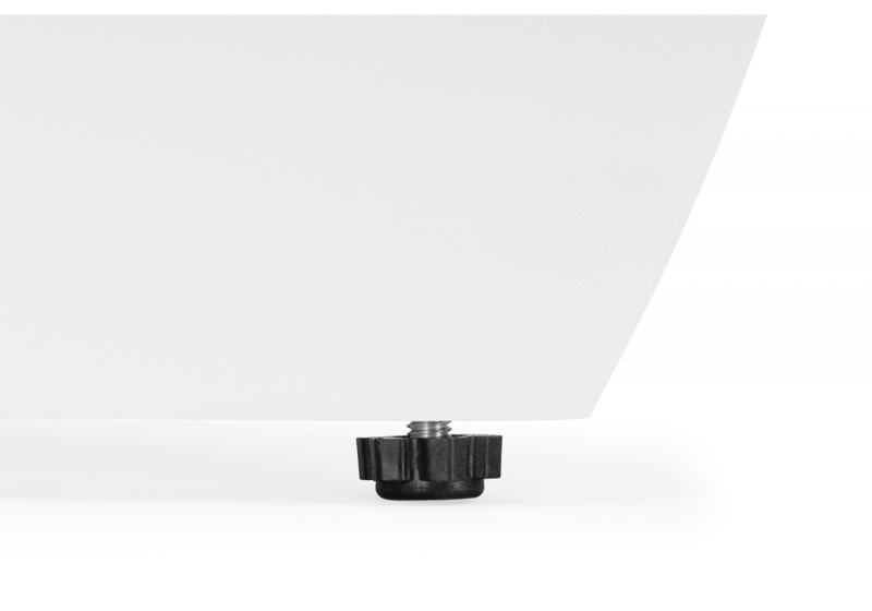 Керамический стол, Готланд 180(240)x90 statuario titan gloss / белый