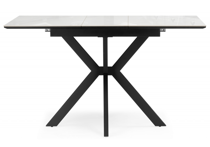 Керамический стол, Гардинг 100(130)x70 серый / черный