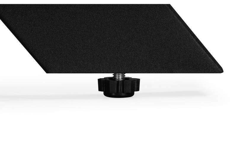 Керамический стол, Гардинг 100(130)x70 серый / черный