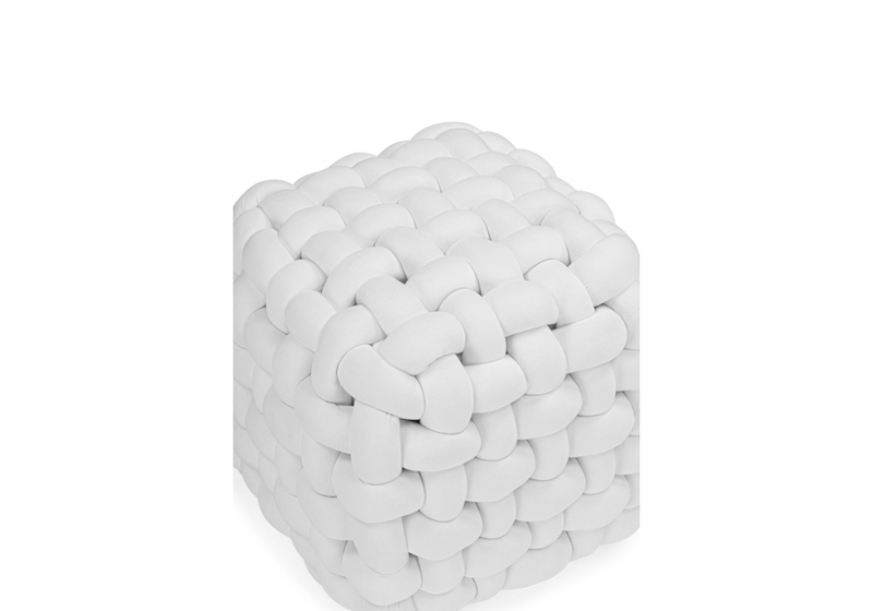 Банкетка, Akura-П белый велюр