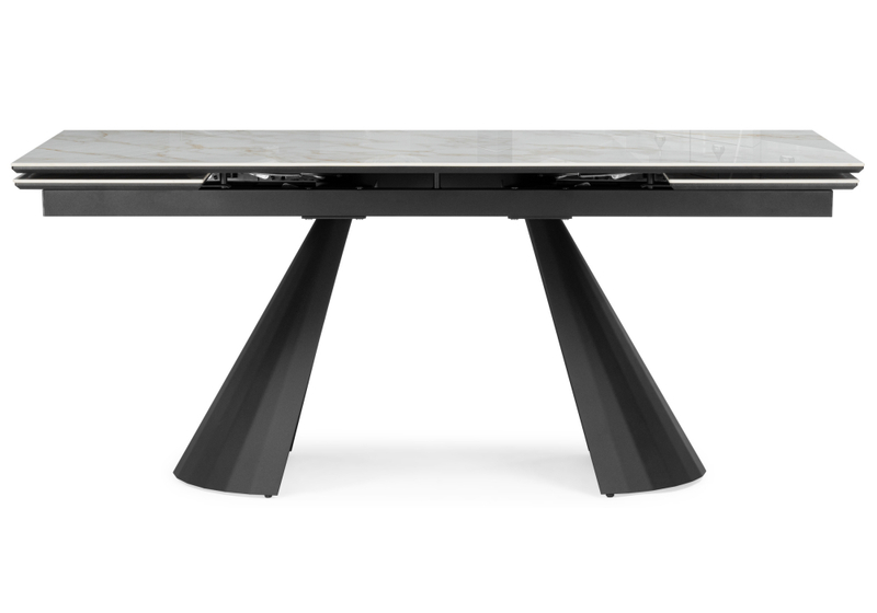 Керамический стол, Шелтон 180(260)x90 carla larkin / черный