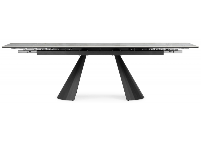 Керамический стол, Шелтон 180(260)x90 carla larkin / черный