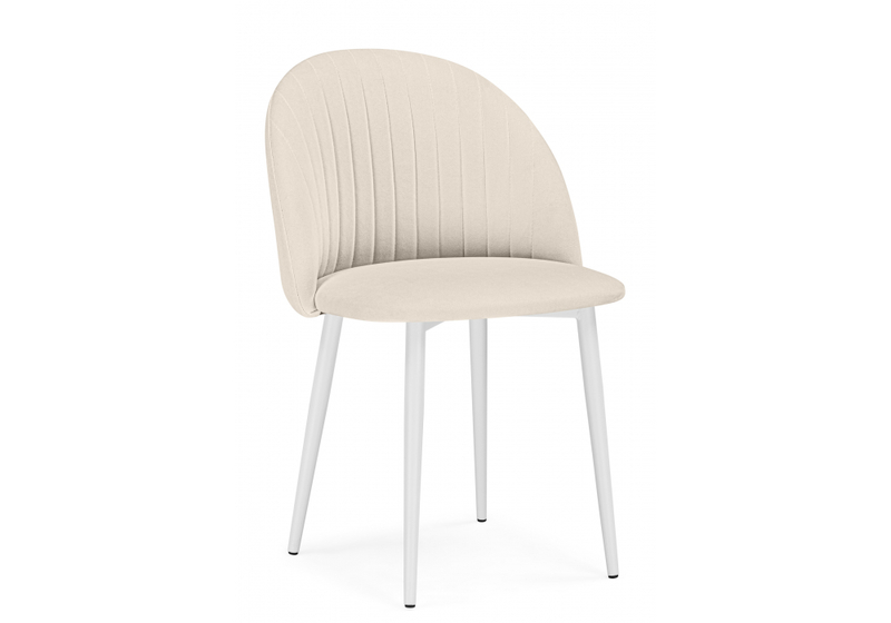 Стул на металлокаркасе, Дарлин marseille 2 / белый