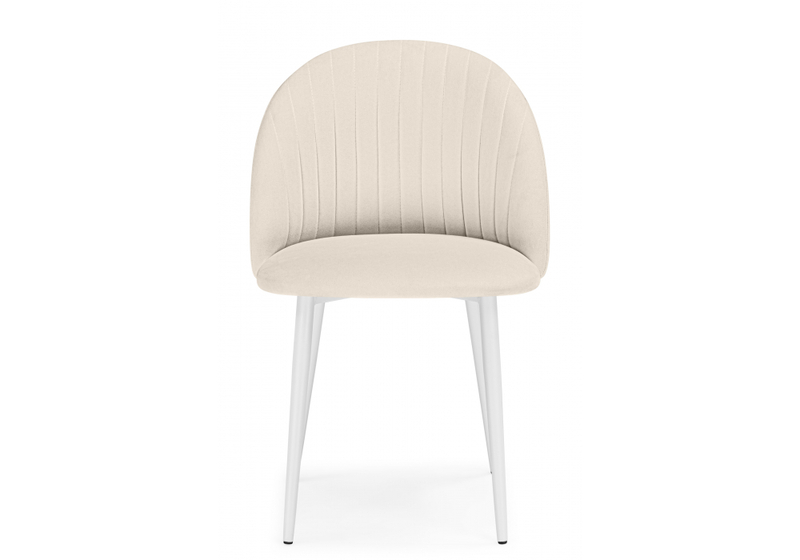 Стул на металлокаркасе, Дарлин marseille 2 / белый