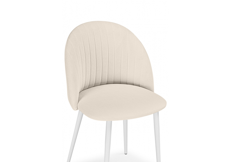 Стул на металлокаркасе, Дарлин marseille 2 / белый