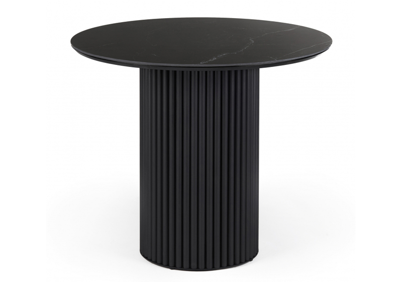 Керамический стол, Барел 89 shakespeare black / черный