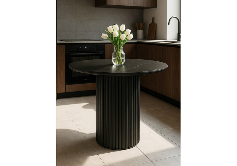 Керамический стол, Барел 89 shakespeare black / черный