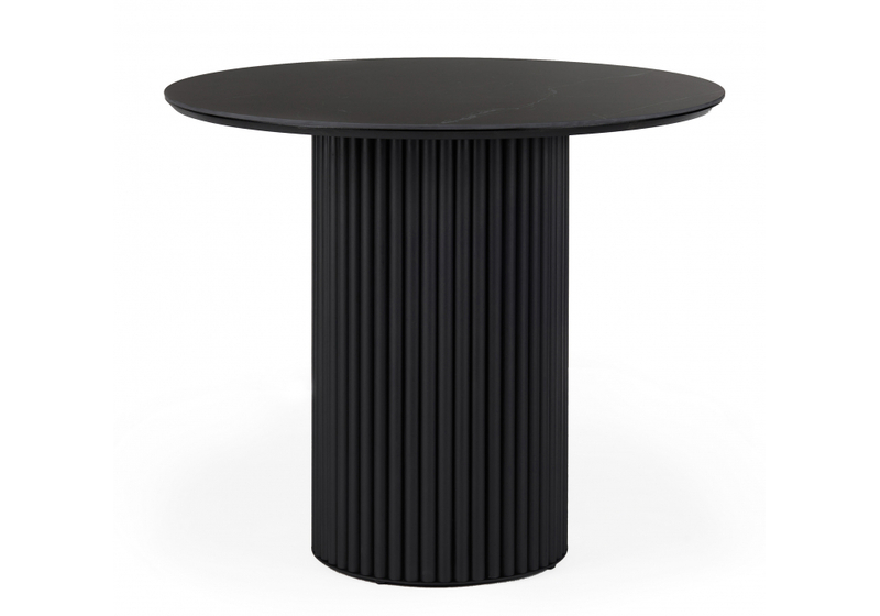 Керамический стол, Барел 89 shakespeare black / черный