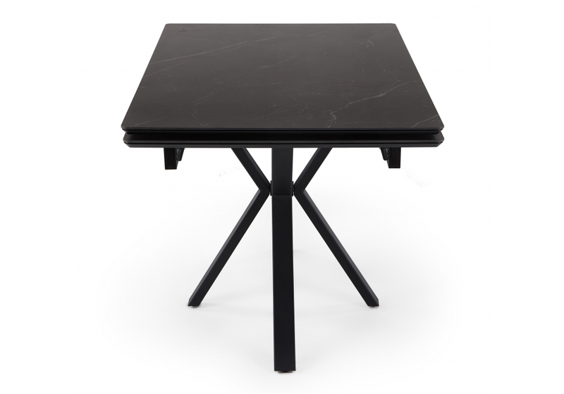 Керамический стол, Старлайт 140 (200) х 80 shakespeare black / черный