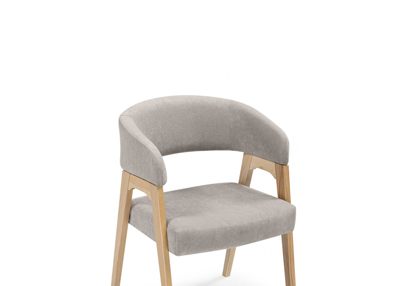 Стул деревянный, Невада 1 ткань 231 / натуральное дерево