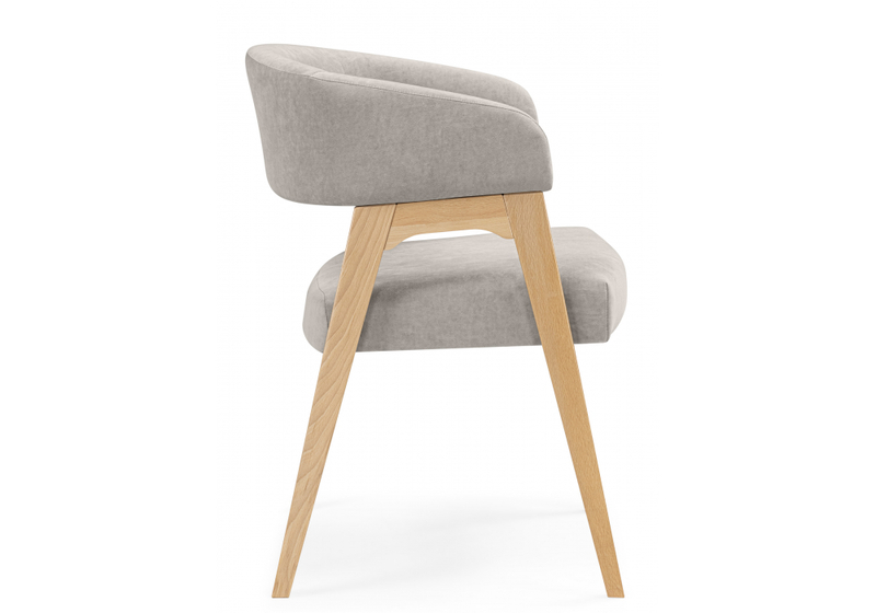 Стул деревянный, Невада 1 ткань 231 / натуральное дерево