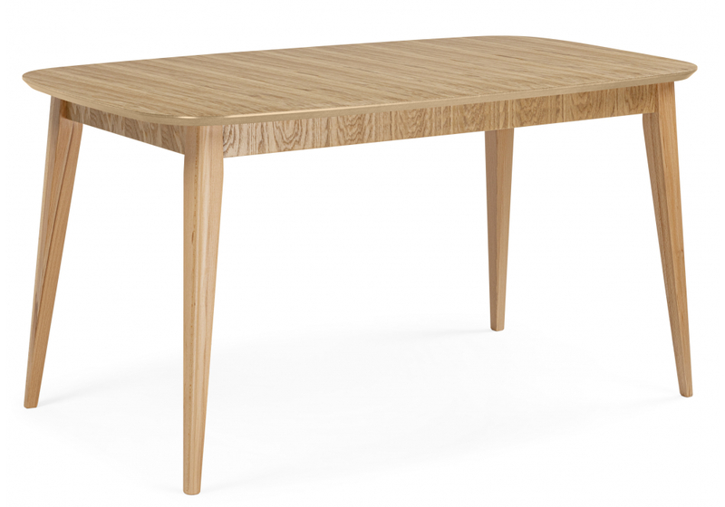 Стол деревянный, Адель 145(190)x80 светлое дерево