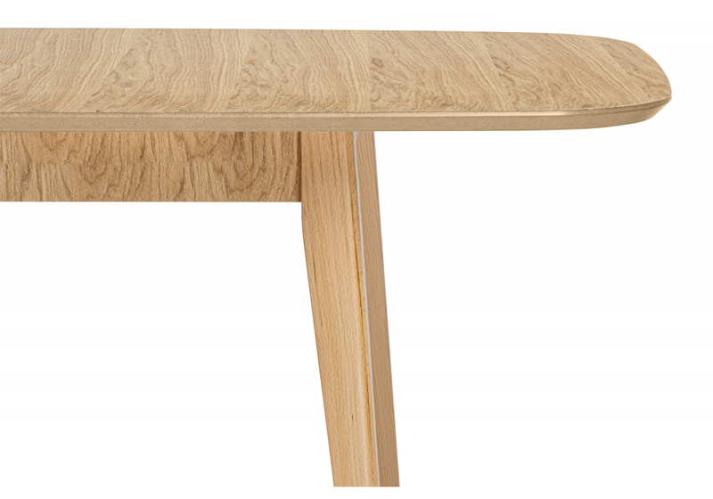 Стол деревянный, Адель 145(190)x80 светлое дерево