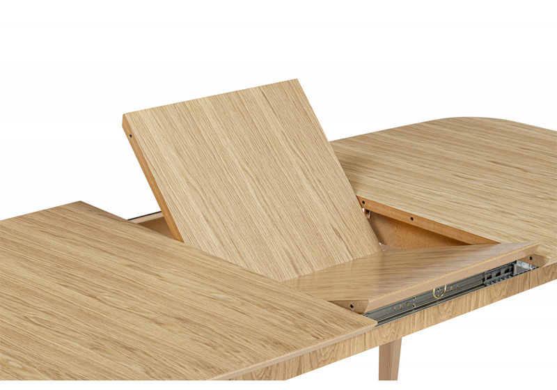 Стол деревянный, Адель 145(190)x80 светлое дерево