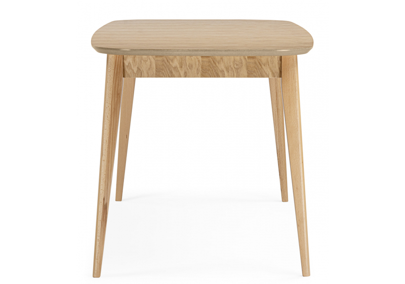 Стол деревянный, Адель 145(190)x80 светлое дерево