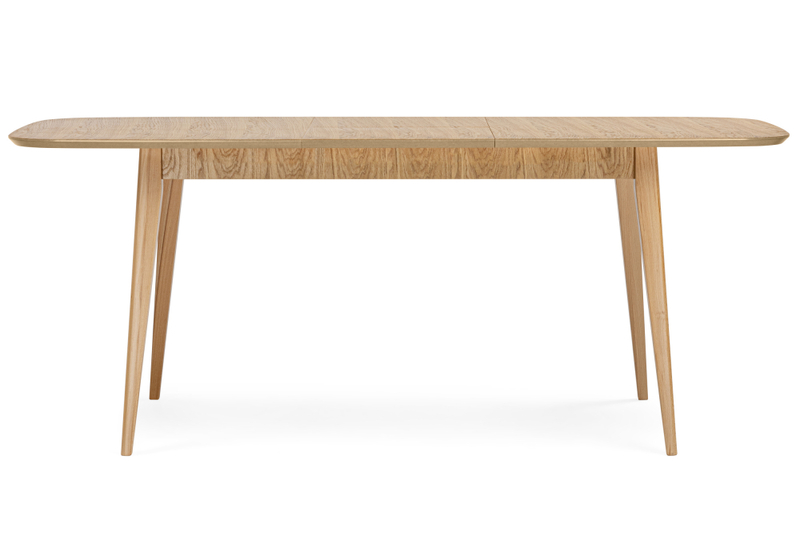 Стол деревянный, Адель 145(190)x80 светлое дерево