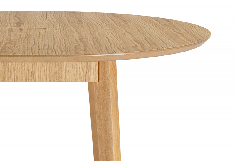 Стол деревянный, Форли 100(130)x100 светлое дерево