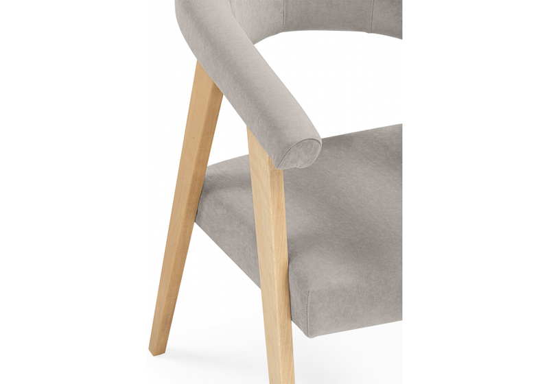 Стул деревянный, Невада 2 ткань 231 / натуральное дерево