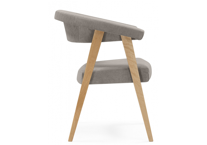 Стул деревянный, Невада 2 ткань 231 / натуральное дерево