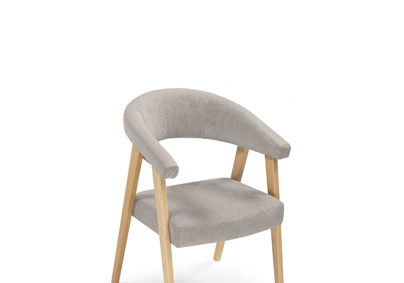 Стул деревянный, Невада 2 ткань 231 / натуральное дерево