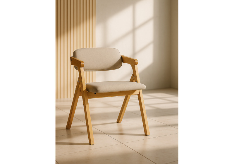 Стул деревянный, Шелт бук / nice coffee