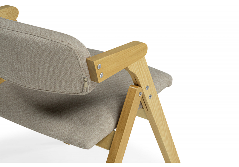 Стул деревянный, Шелт бук / nice coffee