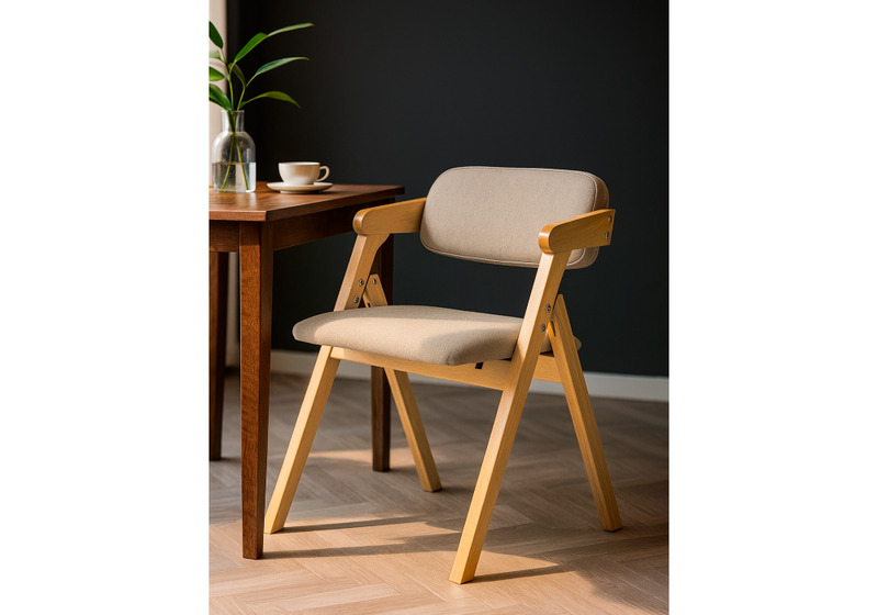 Стул деревянный, Шелт бук / nice coffee