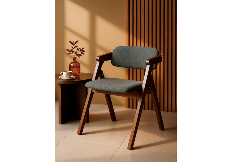 Стул деревянный, Шелт орех / nice coffee