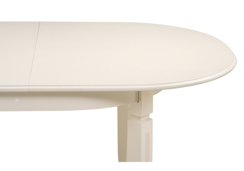 Стол деревянный, Aviano овальный слоновая кость