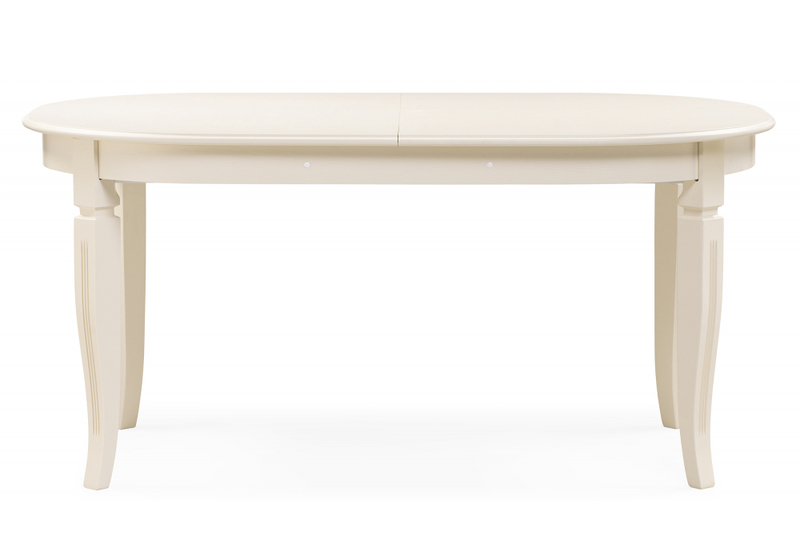Стол деревянный, Aviano овальный слоновая кость