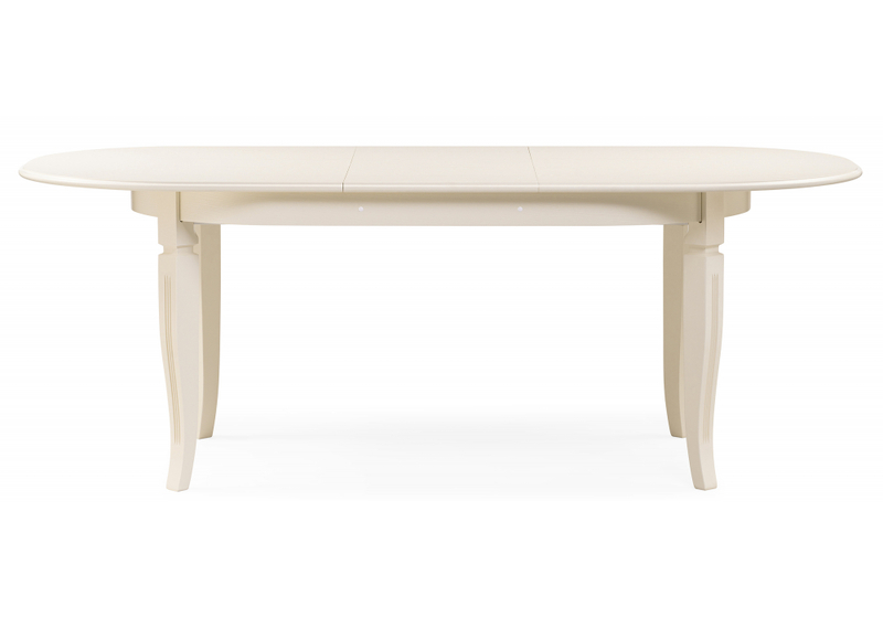 Стол деревянный, Aviano овальный слоновая кость