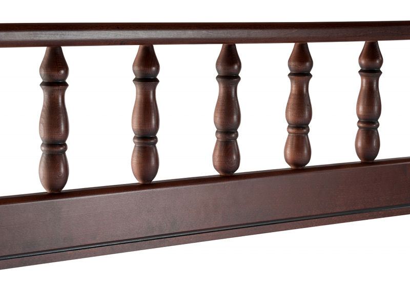 Стол деревянный, Кассиль орех / коричневая патина