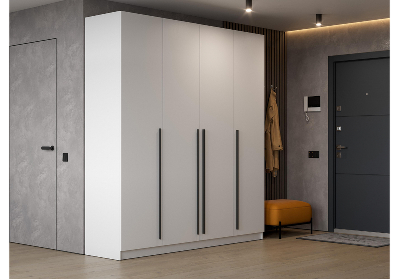 Шкаф, Бирма ШК-2000 белое дерево / белое дерево