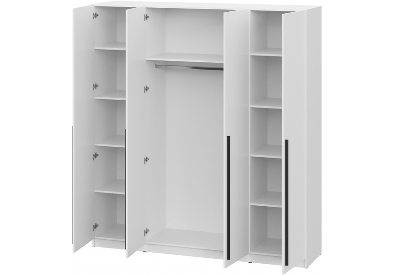 Шкаф, Бирма ШК-2000 белое дерево / белое дерево