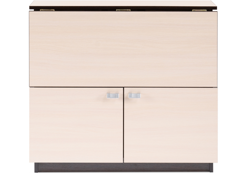 Стол деревянный, Симоне венге / дуб молочный