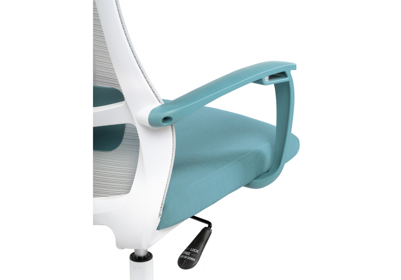 Компьютерное кресло, More gray / blue / white