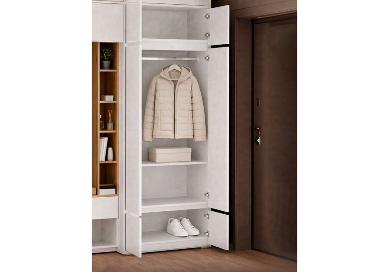 Прихожая, Роут белый комплектация 1