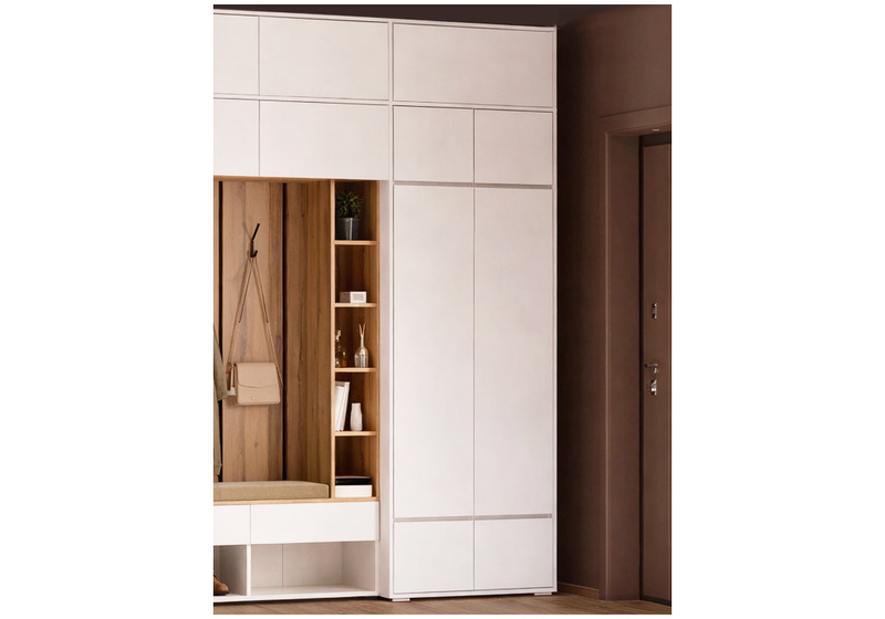 Прихожая, Роут белый комплектация 1