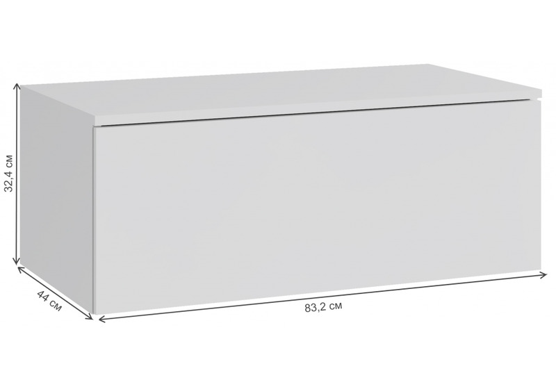 Прихожая, Роут белый комплектация 1