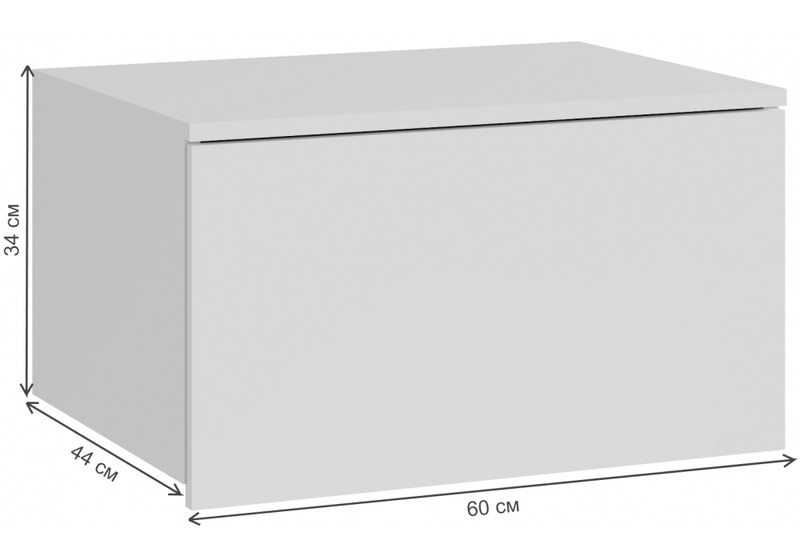 Прихожая, Роут белый комплектация 3