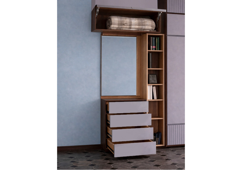 Прихожая, Роут венге / графит софт комплектация 2